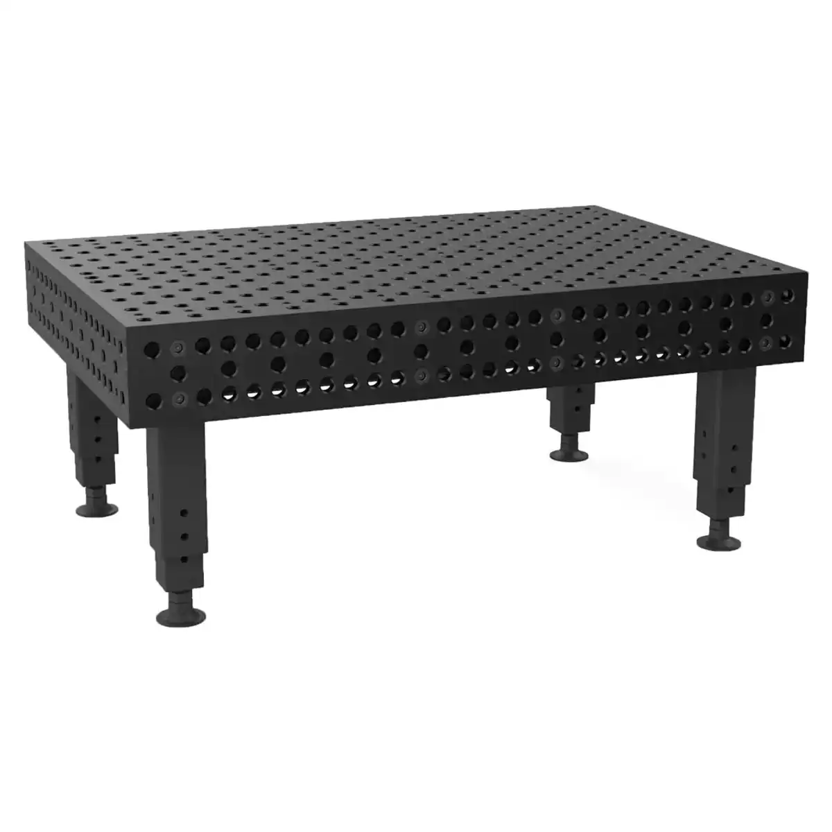 T28-1510XQ-B1 ALPHA 28 hegesztőasztal állítható magasságú lábakkal, 1500 x 1000 mm – BuildPro