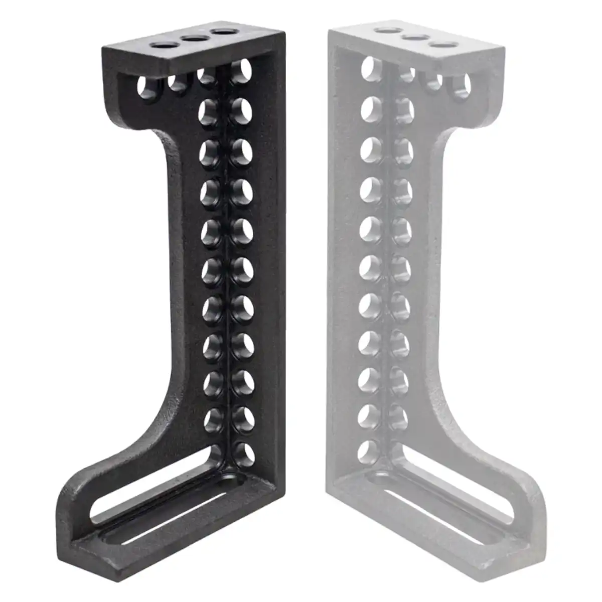 T60230 / T60231 Öntöttvas derékszög ∅16 mm hegesztőasztal rendszerhez – BuildPro