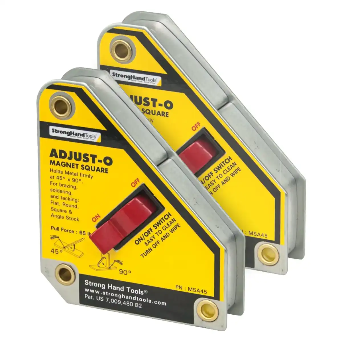 Adjust-O kapcsolható mágneses derékszög csomag – 2 db MSA45