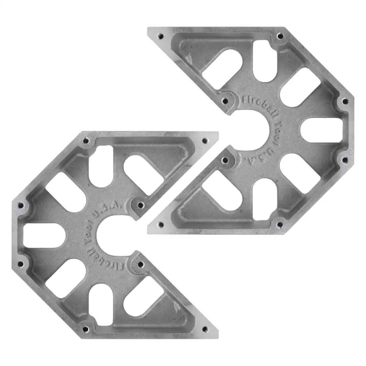 Mega Square 200 mm alumínium derékszög csomag – 2 db F6-MES200-AL-BDK